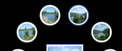 IS Circular Photo Gallery screenshot 1