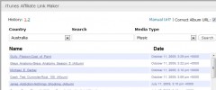 iTunes Affiliate Link Maker (iTALM) screenshot 1