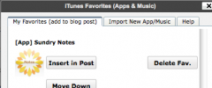 iTunes Favorites screenshot 1