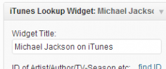 iTunes Lookup Widget screenshot 1