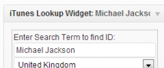 iTunes Lookup Widget screenshot 2