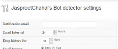 JaspreetChahal's wordpress bot detector lite screenshot 1