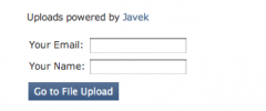 Javek Uploader screenshot 1