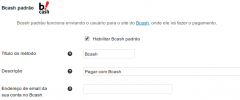 Jigoshop Bcash screenshot 1