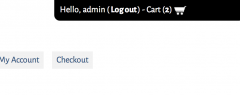 Jigoshop Mini Cart screenshot 1