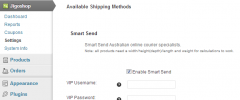 Jigoshop Smart Send Shipping screenshot 2