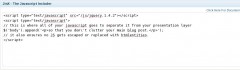 JinX - The Javascript Includer screenshot 1