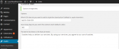 JM WP Cookie Bar screenshot 1