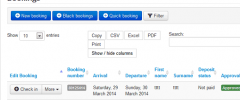 Jomres Booking System Bridge plugin for Wordpress screenshot 7