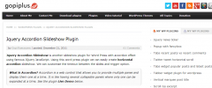 Jquery accordion slideshow screenshot 1