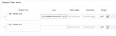 jQuery Latest News Ticker screenshot 1