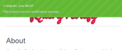 jQuery Notify screenshot 1
