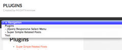 jQuery Responsive Select Menu screenshot 3