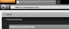 js-chat screenshot 1