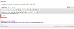 js-chat screenshot 3