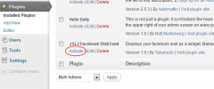 JSL3 Facebook Wall Feed screenshot 1