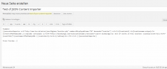 JSON Content Importer screenshot 2