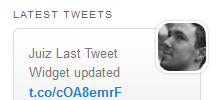 Juiz Last Tweet Widget screenshot 4