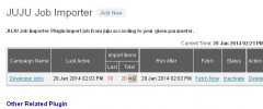 Juju Job Importer screenshot 2