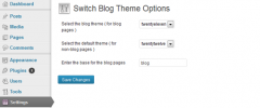 Junaid Bhura Switch Blog Theme screenshot 1