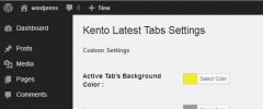 Kento Latest Tabs screenshot 1