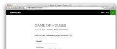 Kimono Wordpress screenshot 1