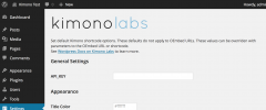 Kimono Wordpress screenshot 2