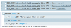 Kint Debugger screenshot 1
