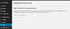 Kolakube Email Forms screenshot 1