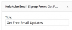 Kolakube Email Forms screenshot 4