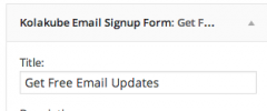 Kolakube Email Forms screenshot 6