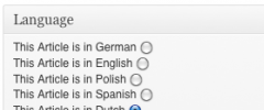 Language Field screenshot 1