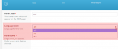 Language option for ACF4+ Fields screenshot 2