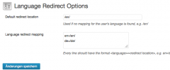 Language Redirect screenshot 1