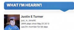 Last.fm Recently Played Tracks screenshot 2