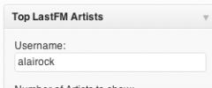 LastFM Top Artists screenshot 2