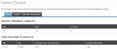 Latency Tracker screenshot 1