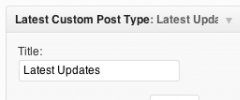 Latest Custom Post Type Updates screenshot 3