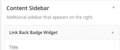 Link Back Badge Widget screenshot 2