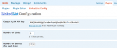 LinkedList screenshot 1