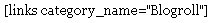 Links shortcode screenshot 2