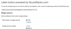 Listen button powered by SoundGecko.com screenshot 3