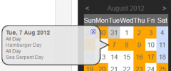Localendar Calendar for WordPress screenshot 2
