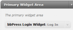 Logged In Conditional Text Widget screenshot 1
