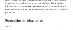 Woocommerce - Loi Hamon screenshot 3