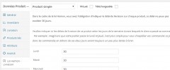 Woocommerce - Loi Hamon screenshot 7