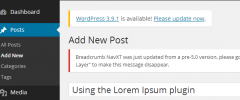 Lorem Ipsum for WP Editor screenshot 1