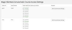 Magic Members Addon for WP Courseware screenshot 1