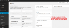 MailChimp Subscribe Widget screenshot 2
