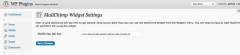 MailChimp Widget screenshot 1